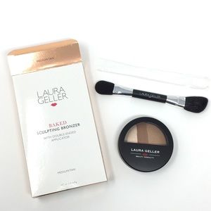 SOLD💋 Laura Geller Baked Sculpting Bronzer/brush